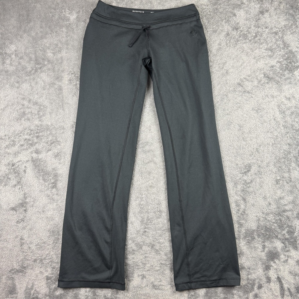Mountain Hardwear Pants Womens‎ XS Black Stretch Yoga Activewear Drawstring Soft